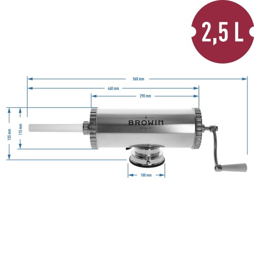 RANKINIS HORIZONTALUS KIMŠTUVAS 2,5KG RANKINIS HORIZONTALUS KIMŠTUVAS 2,5KG