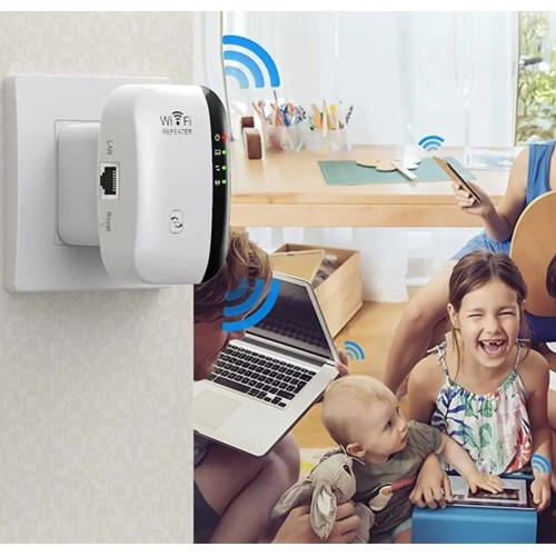 KARTOTUVO 2,4 GHZ SIGNALO STIPRINTUVAS BALTAS KARTOTUVO 2,4 GHZ SIGNALO STIPRINTUVAS BALTAS