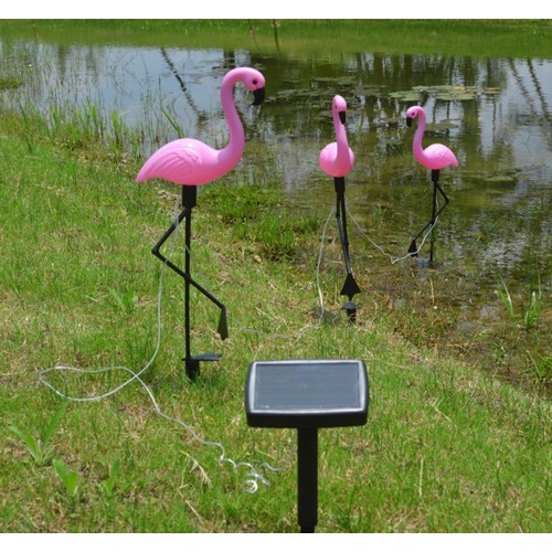 LED SAULĖS SODO LEMPOS – FLAMINGAS LED SAULĖS SODO LEMPOS – FLAMINGAS
