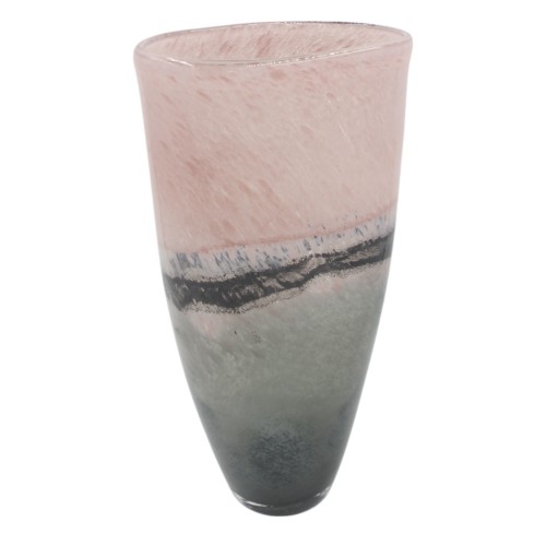 STIKLINĖ VAZA – 17×11×37 CM | FORMA LUMO KOLEKCIJA