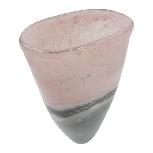 STIKLINĖ VAZA – 17×11×37 CM | FORMA LUMO KOLEKCIJA