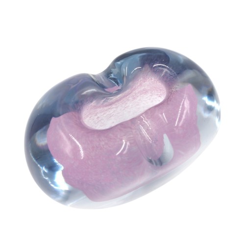 STIKLINĖ VAZA – 14×12×17 CM | FORMA LUMO KOLEKCIJA