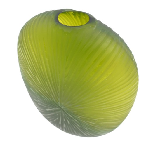 DEKORATYVINĖ STIKLO VAZA, 19×26 CM DEKORATYVINĖ STIKLO VAZA, 19×26 CM