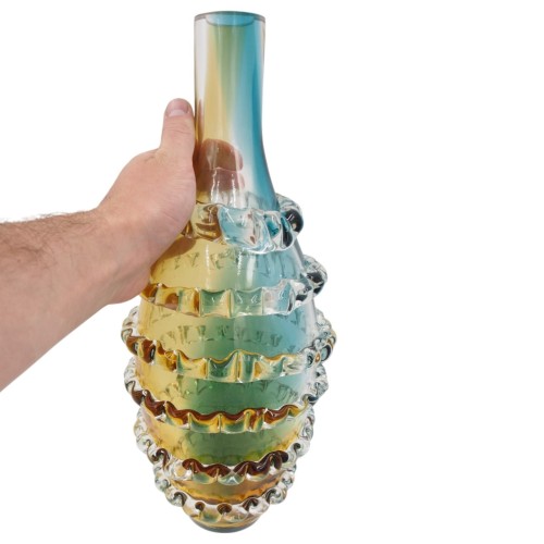 DEKORATYVINĖ STIKLO VAZA 19 × 44,5 CM DEKORATYVINĖ STIKLO VAZA 19 × 44,5 CM