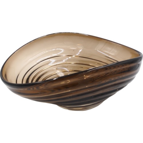 ELEGANTIŠKA 36X26X14 CM STIKLO LĖKŠTĖ