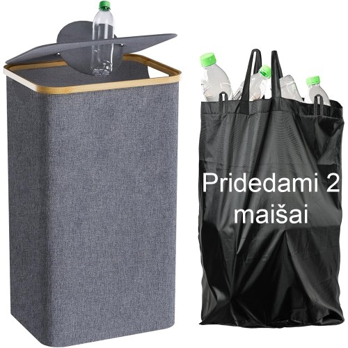 TAROS RŪŠIAVIMO ŠIUKŠLIADĖŽĖ (PILKA) TAROS RŪŠIAVIMO ŠIUKŠLIADĖŽĖ (PILKA)
