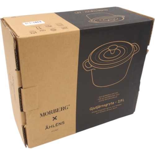 2,9 L MORBERG X ÅHLÉNS EMALIUOTAS KETAUS PUODAS 2,9 L MORBERG X ÅHLÉNS EMALIUOTAS KETAUS PUODAS