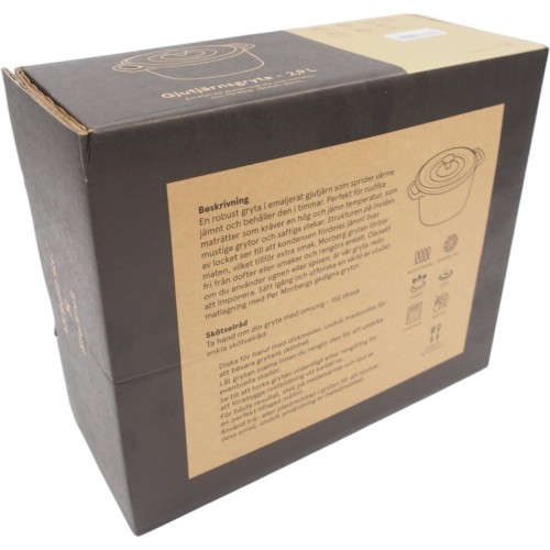 2,9 L MORBERG X ÅHLÉNS EMALIUOTAS KETAUS PUODAS 2,9 L MORBERG X ÅHLÉNS EMALIUOTAS KETAUS PUODAS