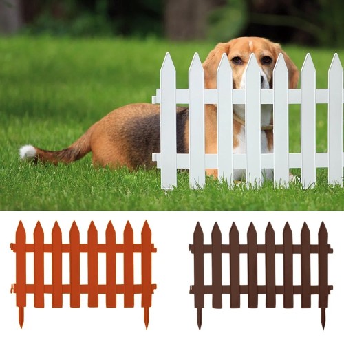 DEKORATYVINĖ PLASTIKINĖ SODO TVORELĖ „GARDEN CLASSIC“ 3,5 M (RUDA) DEKORATYVINĖ PLASTIKINĖ SODO TVORELĖ „GARDEN CLASSIC“ 3,5 M (RUDA)