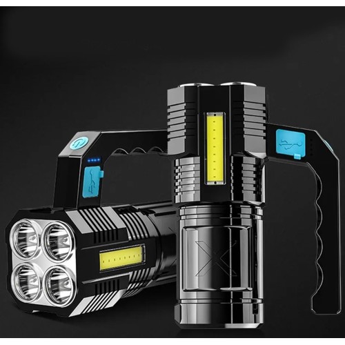 LED PROŽEKTORIUS SU COB IR T6 DIODAIS
