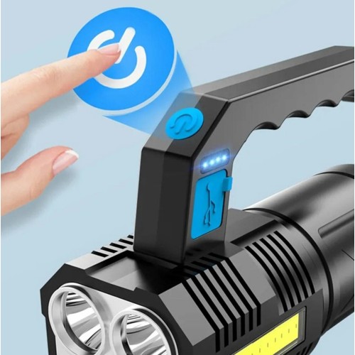 LED PROŽEKTORIUS SU COB IR T6 DIODAIS