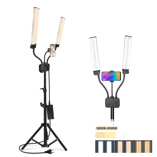 LED PANELINĖS LEMPOS SU TRIKOJU DOUBLE LED PANELINĖS LEMPOS SU TRIKOJU DOUBLE
