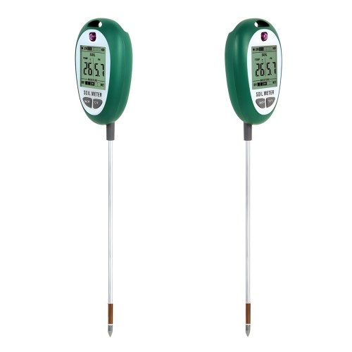 DIRVOŽEMIO DRĖGMĖS, TEMPERATŪROS IR PH MATUOKLIS SU LCD EKRANU DIRVOŽEMIO DRĖGMĖS, TEMPERATŪROS IR PH MATUOKLIS SU LCD EKRANU