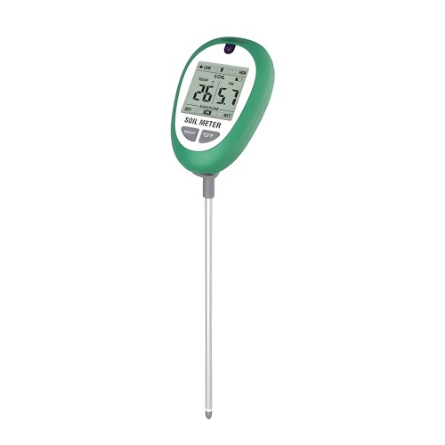 DIRVOŽEMIO DRĖGMĖS, TEMPERATŪROS IR PH MATUOKLIS SU LCD EKRANU DIRVOŽEMIO DRĖGMĖS, TEMPERATŪROS IR PH MATUOKLIS SU LCD EKRANU