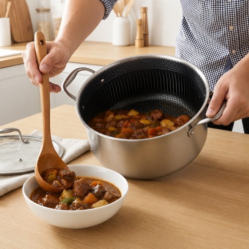 PUODAS SU DANGČIU OSFÉ TRI-PLY, 24 CM, 5 L PUODAS SU DANGČIU OSFÉ TRI-PLY, 24 CM, 5 L