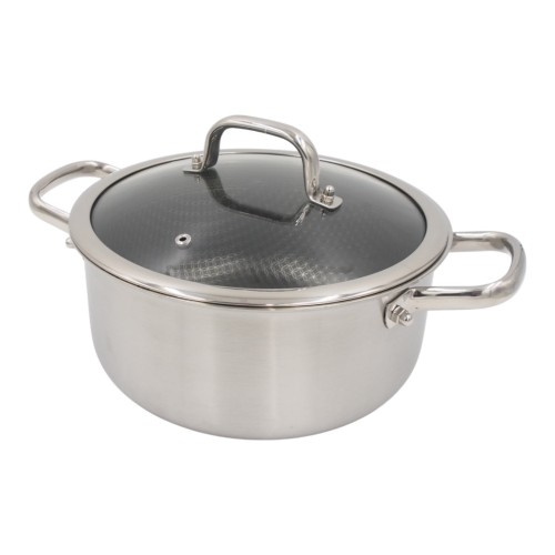 PUODAS SU DANGČIU OSFÉ TRI-PLY, 24 CM, 5 L PUODAS SU DANGČIU OSFÉ TRI-PLY, 24 CM, 5 L