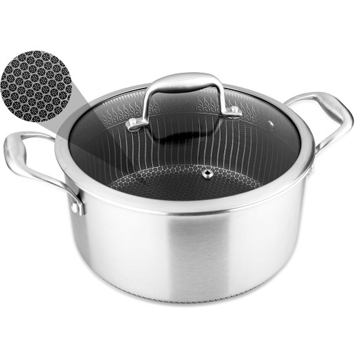 PUODAS SU DANGČIU OSFÉ TRI-PLY, 28 CM, 8 L PUODAS SU DANGČIU OSFÉ TRI-PLY, 28 CM, 8 L