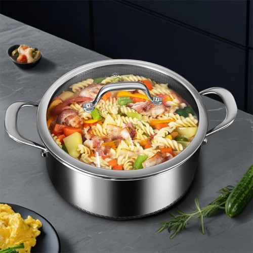PUODAS SU DANGČIU OSFÉ TRI-PLY, 32 CM, 12 L PUODAS SU DANGČIU OSFÉ TRI-PLY, 32 CM, 12 L