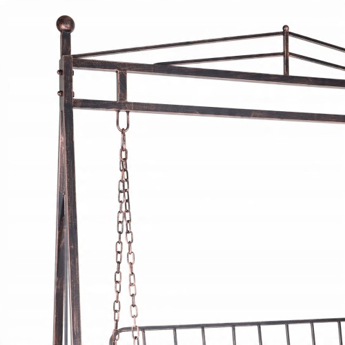 SODO SUPYNĖS METALINĖS, ANTIKINĖS RUDOS SPALVOS SODO SUPYNĖS METALINĖS, ANTIKINĖS RUDOS SPALVOS