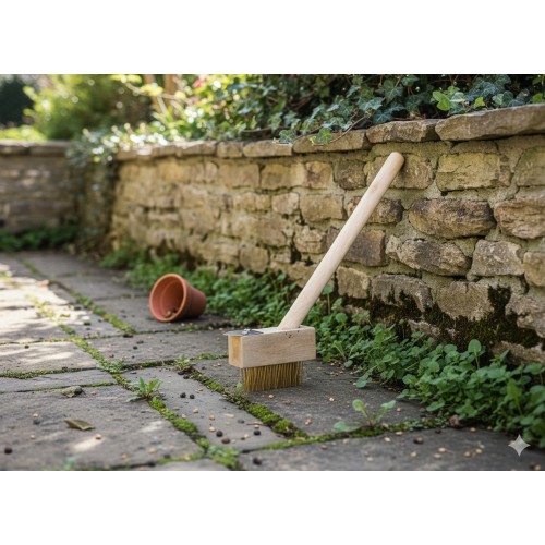 ŠEPETYS PIKTŽOLĖMS IR TRINKELIŲ SIŪLĖMS VALYTI, 28 CM ŠEPETYS PIKTŽOLĖMS IR TRINKELIŲ SIŪLĖMS VALYTI, 28 CM