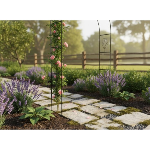 SODO PERGOLA SU DEKORACIJOMIS 140 × 38 × 240 CM SODO PERGOLA SU DEKORACIJOMIS 140 × 38 × 240 CM