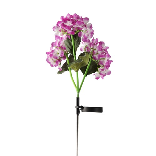 SAULĖS ENERGIJA MAITINAMA DEKORATYVINĖ LED LEMPA „HORTENZIJA“, 68 CM