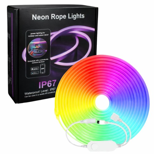 NEON RGB LED JUOSTA 15M