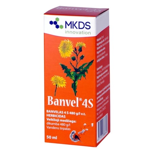 BANVEL HERBICIDAS VEJOMS, 50 ML BANVEL HERBICIDAS VEJOMS, 50 ML