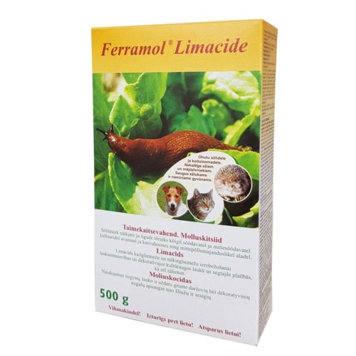FERRAMOL LIMACIDE, 500 G, MOLIUSKOCIDAS