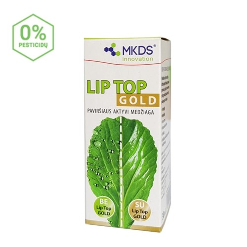 LIP TOP GOLD, 30 ML, AUGALŲ APSAUGOS PRODUKTŲ LIPNUMUI PADIDINTI