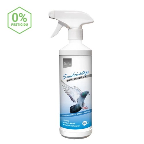 BIOFIX BIRD STOP PURŠKIAMA APSAUGA NUO PAUKŠČIŲ, 500 ML BIOFIX BIRD STOP PURŠKIAMA APSAUGA NUO PAUKŠČIŲ, 500 ML