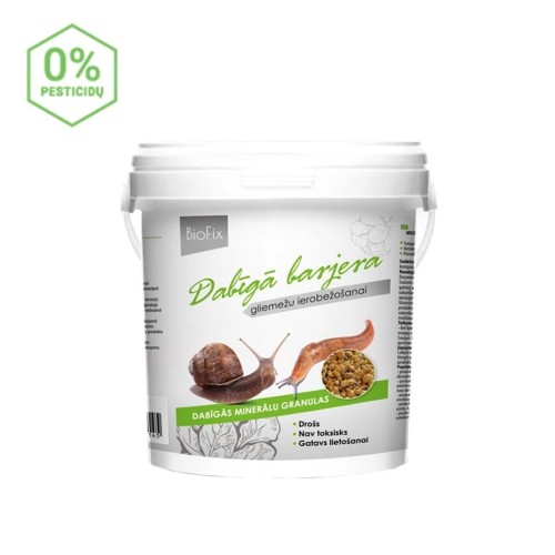 BIOFIX NATŪRALUS MECHANINIS BARJERAS NUO SRAIGIŲ IR ŠLIUŽŲ 1,5 KG BIOFIX NATŪRALUS MECHANINIS BARJERAS NUO SRAIGIŲ IR ŠLIUŽŲ 1,5 KG