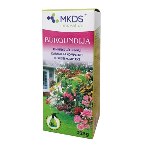 BURGUNDIJA RINKINYS GĖLININKUI, 225 G BURGUNDIJA RINKINYS GĖLININKUI, 225 G