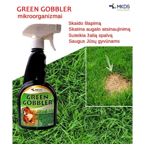 GREEN GOBBLER MIKROORGANIZMAI VEJOMS NUO AUGINTINIŲ ŠLAPIMO, 500 ML GREEN GOBBLER MIKROORGANIZMAI VEJOMS NUO AUGINTINIŲ ŠLAPIMO, 500 ML