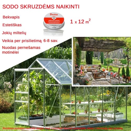 DETIA MASALO DĖŽUTĖ SODO SKRUZDĖMS NAIKINTI