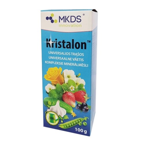 KRISTALON MĖLYNAS, TRĄŠOS INTENSYVIAM AUGIMUI, 100 G