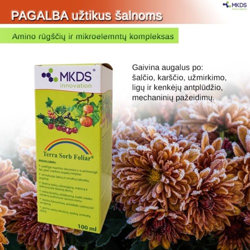 TERRA SORB FOLIAR AMINORŪGŠTYS, 100 ML TERRA SORB FOLIAR AMINORŪGŠTYS, 100 ML