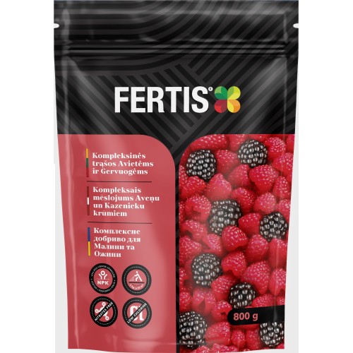 KOMPLEKSINĖS TRĄŠOS AVIETĖMS IR GERVUOGĖMS  FERTIS, 800G