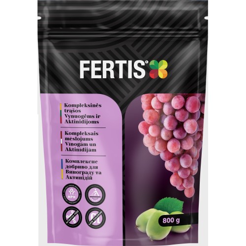 KOMPLEKSINĖS TRĄŠOS VYNUOGĖMS IR AKTINIDIJOMS  FERTIS, 800G