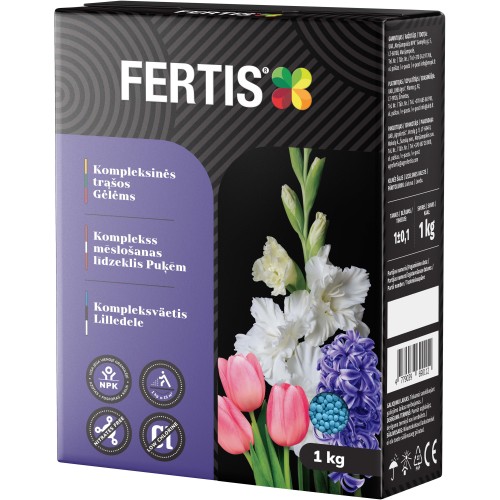 KOMPLEKSINĖS TRĄŠOS GĖLĖMS FERTIS, 1KG