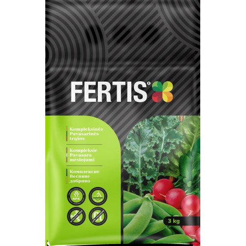 KOMPLEKSINĖS PAVASARINĖS TRĄŠOS   FERTIS , 3KG