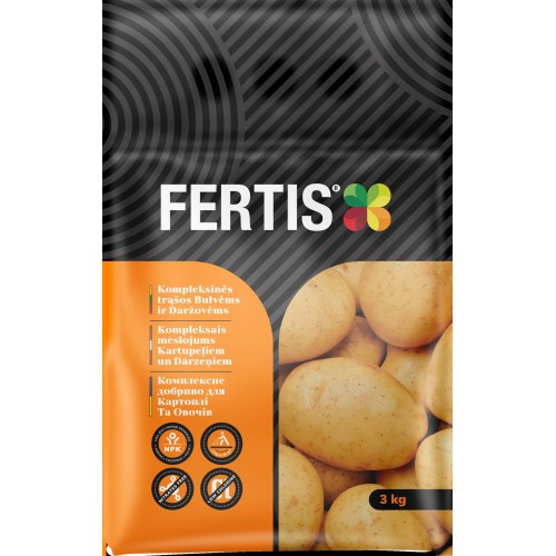 KOMPLEKSINĖS TRĄŠOS BULVĖMS IR DARŽOVĖMS FERTIS, 3KG