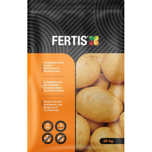KOMPLEKSINĖS TRĄŠOS BULVĖMS IR DARŽOVĖMS FERTIS, 20KG