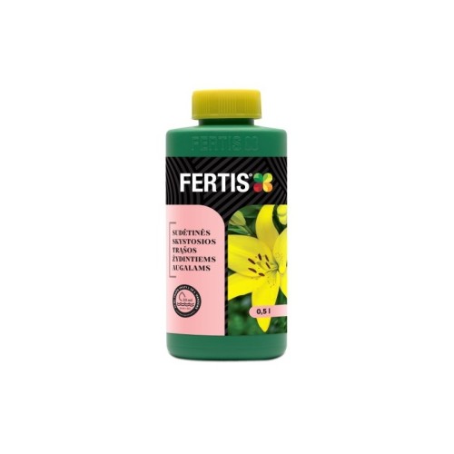 SUDĖTINĖS SKYSTOSIOS TRĄŠOS ŽYDINTIEMS AUGALAMS FERTIS, 0,5 L