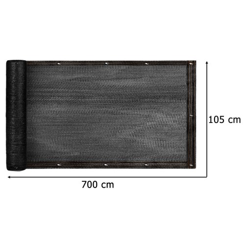 BALKONO APSAUGA IŠ TINKLO 100×700 CM – PRIVATUMAS IR APSAUGA NUO VĖJO BALKONO APSAUGA IŠ TINKLO 100×700 CM – PRIVATUMAS IR APSAUGA NUO VĖJO