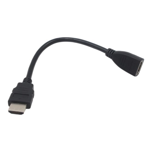 HDMI PRAILGINIMO KABELIS (HDMI LIZDAS – HDMI KIŠTUKAS), 20 CM HDMI PRAILGINIMO KABELIS (HDMI LIZDAS – HDMI KIŠTUKAS), 20 CM