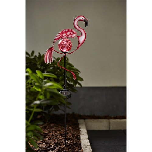 LAUKO LED LEMPA „FLAMINGO“ SU SAULĖS BATERIJA (80 CM)