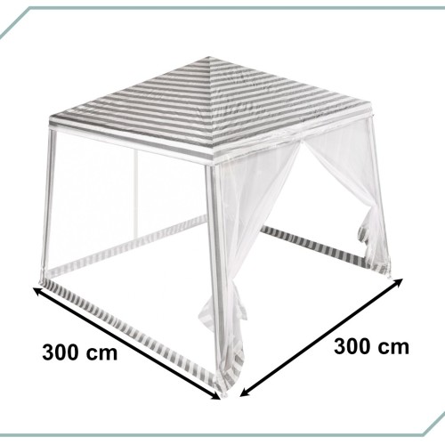 SODO PALAPINE SU TINKLELIU NUO UODŲ 3 X 3 M SODO PALAPINE SU TINKLELIU NUO UODŲ 3 X 3 M