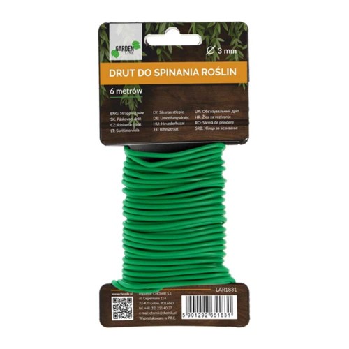 SODO VIELA AUGALAMS RIŠTI 6 M X 3 MM SODO VIELA AUGALAMS RIŠTI 6 M X 3 MM