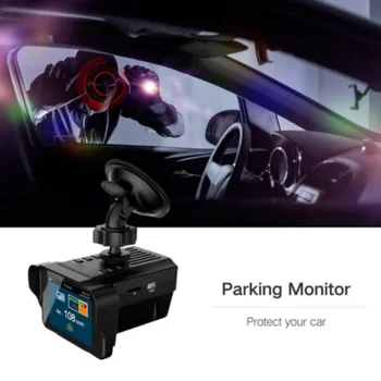 1080P Mirro Automobilio Greitis Lazeriniai Greičio Tachometras, GPS Balso Įspėjimo Saugos Brūkšnys Cam Kamera Automobilio DVR Vaizdo įrašymas